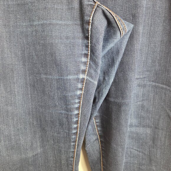 Lane Bryant Dark Wash Straight Leg Jeans - Picture 4 of 12